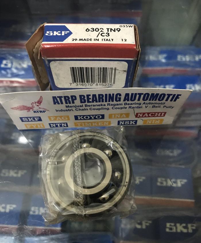 BALL BEARING 6302 TN9/C3 SKF ITALY