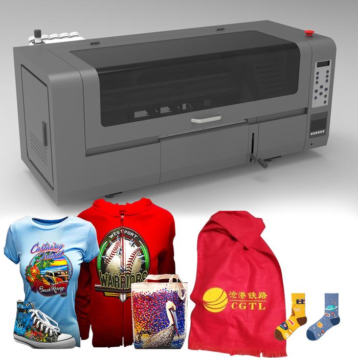 Custom Garment Printing Dual Head DTF Printer 30cm A3 DTF Printer