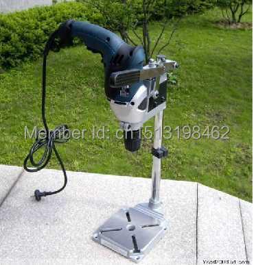 Free shipping electrical drill stand, adjustable stand for drill,
