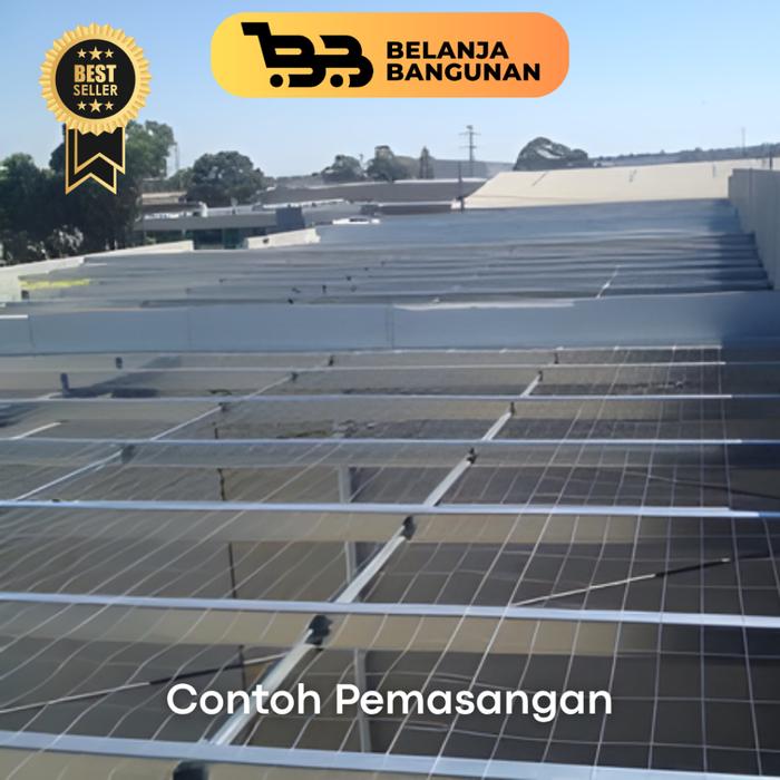 Kawat Roofmesh / Wiremesh Galvanis 30 Meter Tebal 1,2mm Lubang 75x75mm - untuk Perlindungan Atap dan