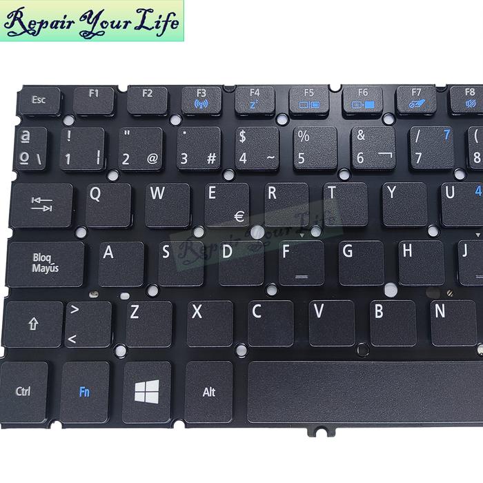 New Spanish Backlit keyboard For Acer Aspire V5 431 431P V5-471