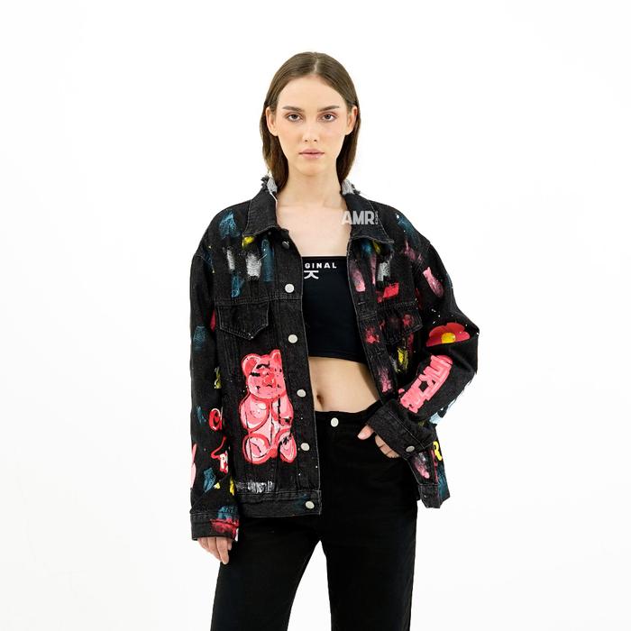 Amr Studios - Amr Birthday 2582 / 528 - Jacket Jeans Oversize Korean Se
