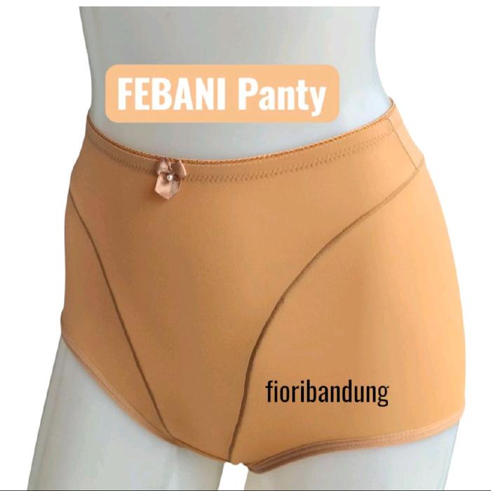FIORI Panty Maxi FEBANI MilkCoffee | Celana Dalam Maxi Penutup Pusar