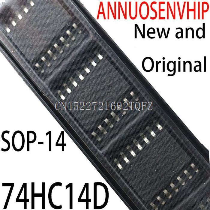 200PCS New and Original 74HC14  SN74HC14DR SOP-14 74HC14D