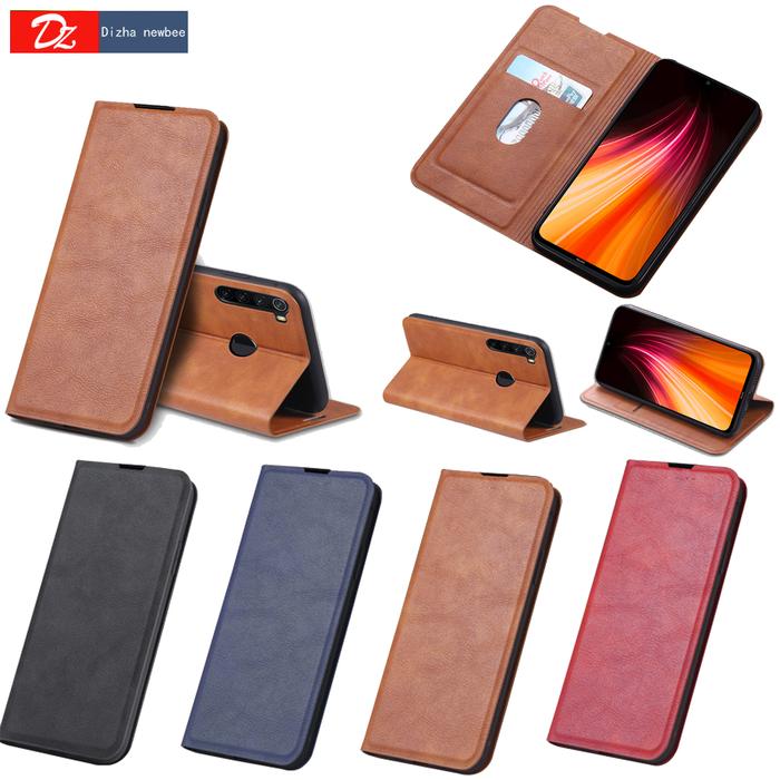 Funda Leather Magnetic Flip Wallet Case For Xiaomi Redmi 6 6A 7 7A 8