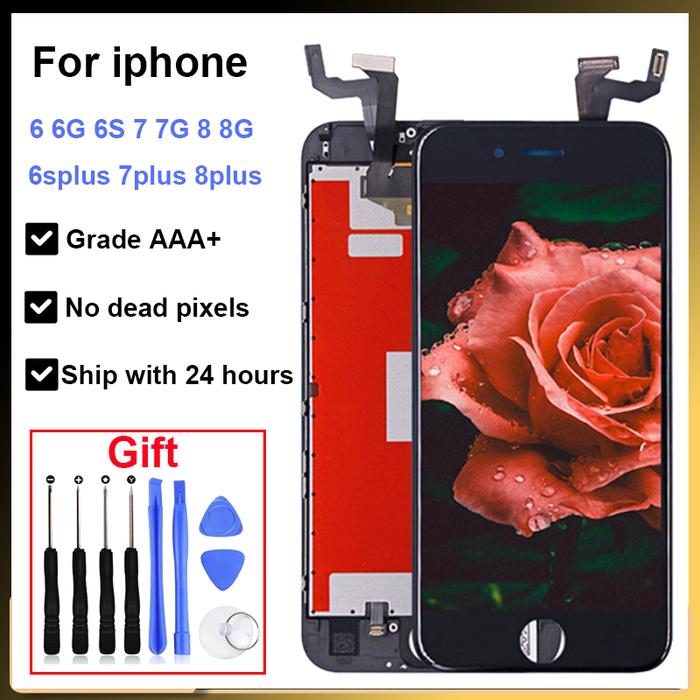 Pantalla LCD Display For iPhone 6 6G 6S 7 7G 8 8G 6splus 7plus 8plus