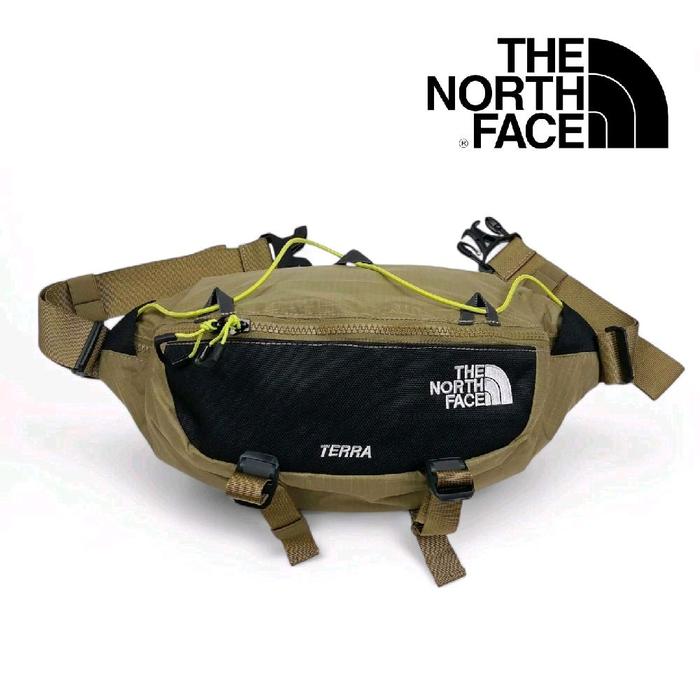 TAS THE NORTH FACE TERRA 6L WAISTBAG TAS PINGGANG SELEMPANG HIKING CAMPING TREKKING TRAVELLING WAIST