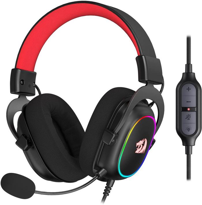 Redragon H510 Zeus X Wired Gaming Headset RGB Lighting 7.1 Surround