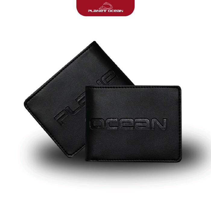 PLANET OCEAN - Dompet Pria PVC Kulit Premium Lipat Waterproof - DPO 301481