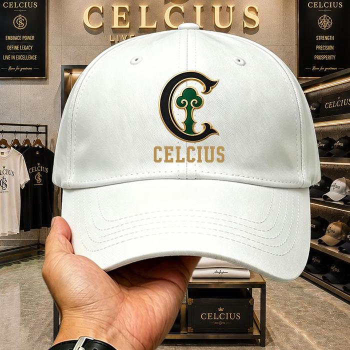 Topi CELCIUS Topi Premium Original Topi Baseball Unisex Cotton Cap Fashion Print Motif Casual Outdoo