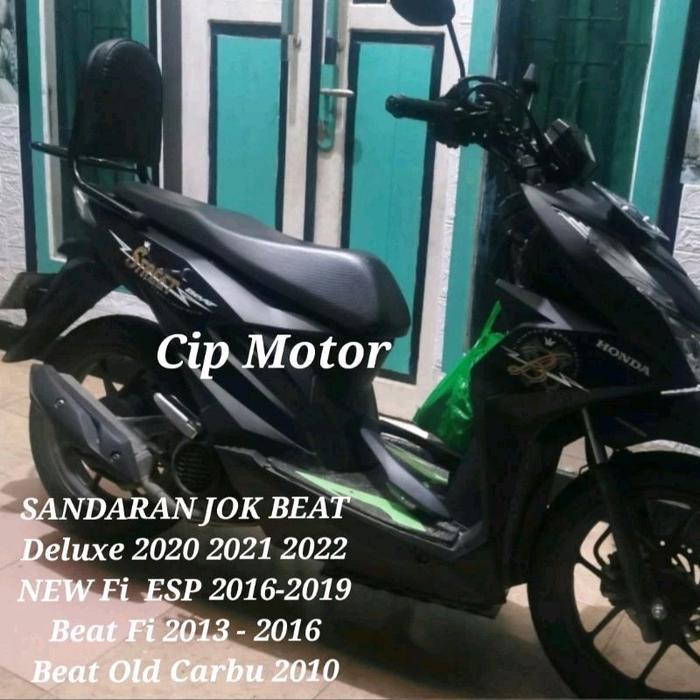 Sandaran Beat Fi Beat Lama Beat Street Beat Deluxe Jok Boncengan Beat aksesoris beat deluxe lengkap 
