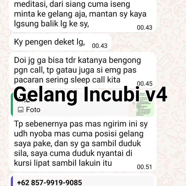 GELANG INCUBI V4 ( KUSUS PE*ET BIR*HI )