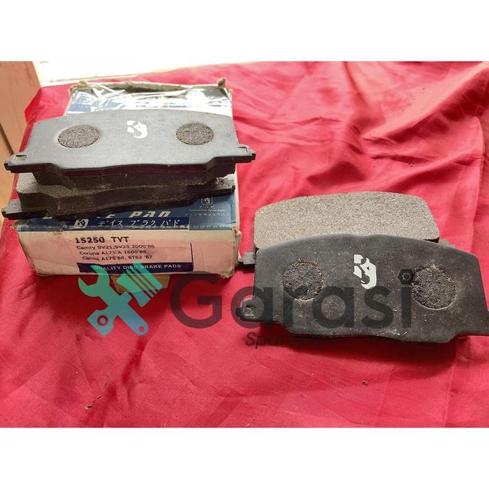 Kampas Rem DEPAN Toyota Corona GL/ExSaloon 1.6/Twincam/Camry 86/Carina