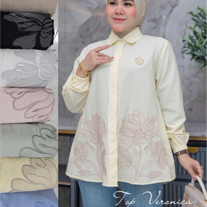 Veronica top Winody - atasan winody Veronica - kemeja Winody - Veronica atasan winody - Winody terba