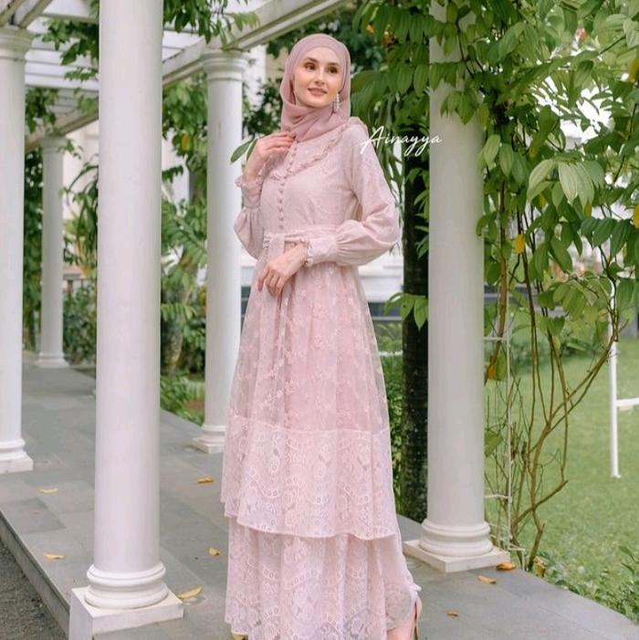 Dress Ainayya / Nadja Dress Gamis Pesta