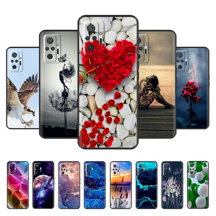 Case For Redmi Note 10 Pro Case For Xiaomi Redmi Note 10S Silicone