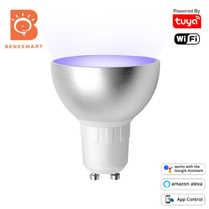 Benexmart Gu10 Spotlight WiFi LED Light Bulb RGBW Color Changing