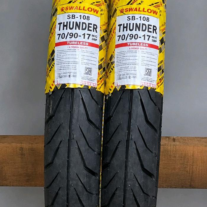 Ban luar swallow thunder SB-108 THUNDER 70/90-17 tubeless