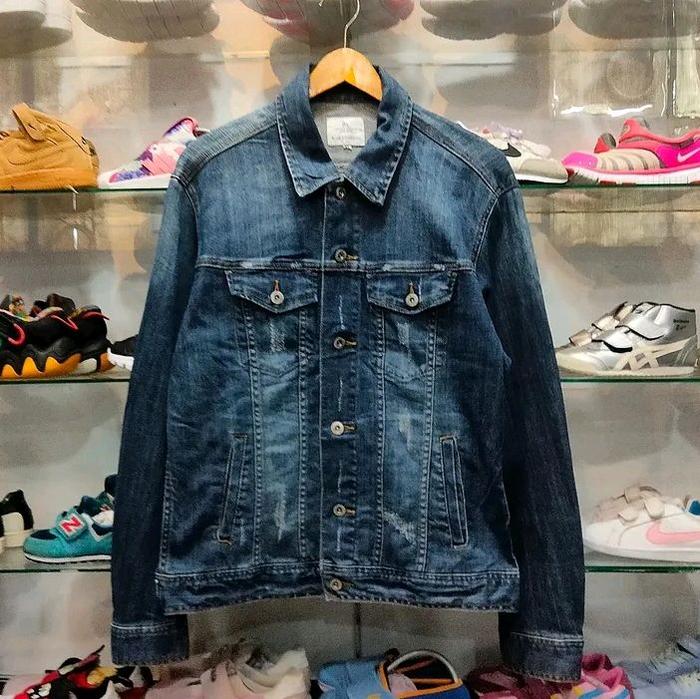 JAKET JEANS BLUE STANDARD BIRU PRIA