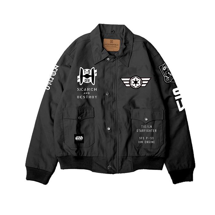 Star Wars SD Patrol Flight Jacket Onyx Jackersfield Edition