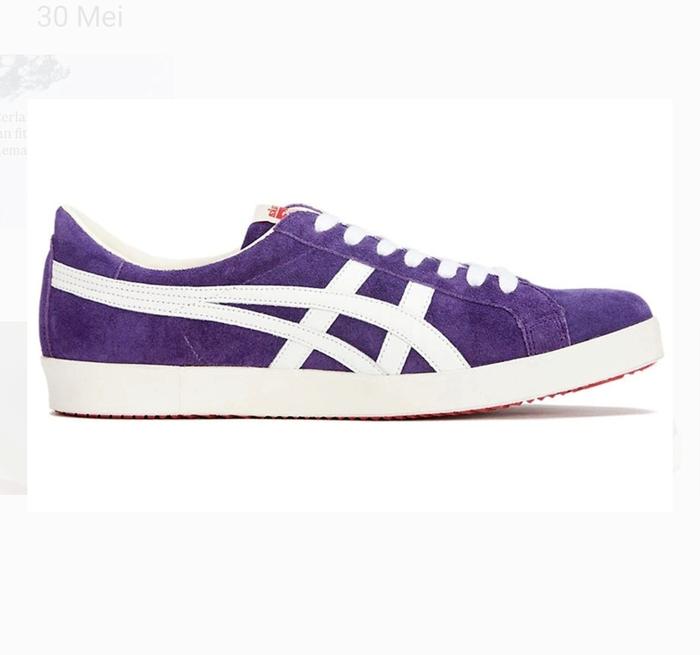 SEPATU SNEAKERS ONITSUKA FABRE "Made In Japan" Gentry Purple ORIGINAL 100%