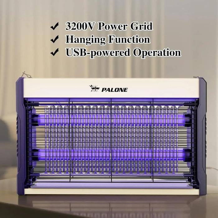 Mosquito Killer 3200V Electric Insect Killer Indoor Hanging Chain Insect Killer USB Household Outdoo
