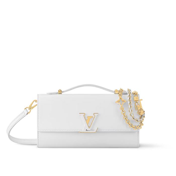 Louis Vuitton,Wallet on Chain Capucine mini bag,white