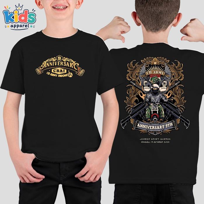Kaos Anak CB Army Indonesia Kaos Acara CB GL MP TIGER HEREX RACING~