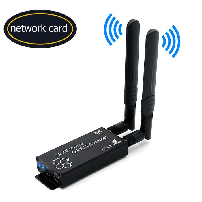 NGFF to USB 2.0 Type-C Adapter Card with SIM Card Slot Auxiliary