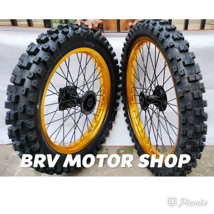Velg 18-21 Yamaha Wr155 Ban Duri Besar Trabasan Tromol Ori Yamaha Wr155