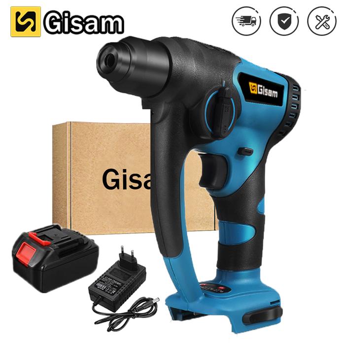 Electric Brushless Impact Drill Cordless Electric Rotary Hammer Drill