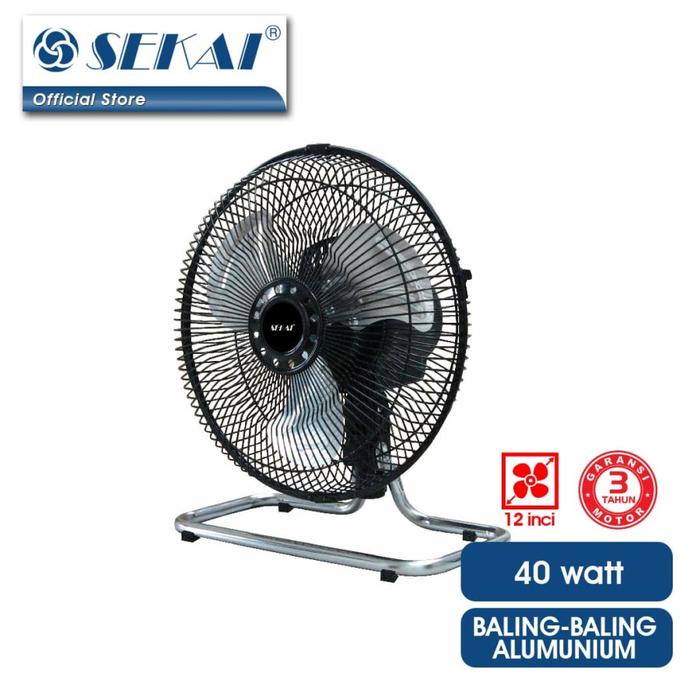 SEKAI Kipas Angin Aluminium 12 Inch - HFN1210