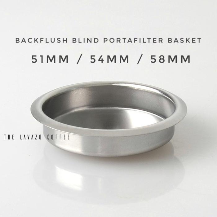 BACKFLUSH BLIND PORTAFILTER FILTER BASKET | BACKFLUSH DESCALING BASKET