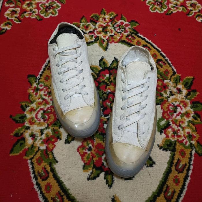 SALE!!! 42-43 CONVERSE CHUCK 70S RENEW CX MILK NATURAL IVORY, --- RARE dan LANGKA ORIGINAL, Y2K KALC