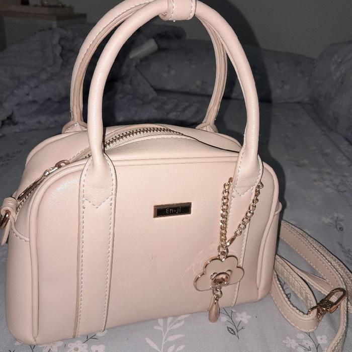 Enji Musan Handbag - Cream