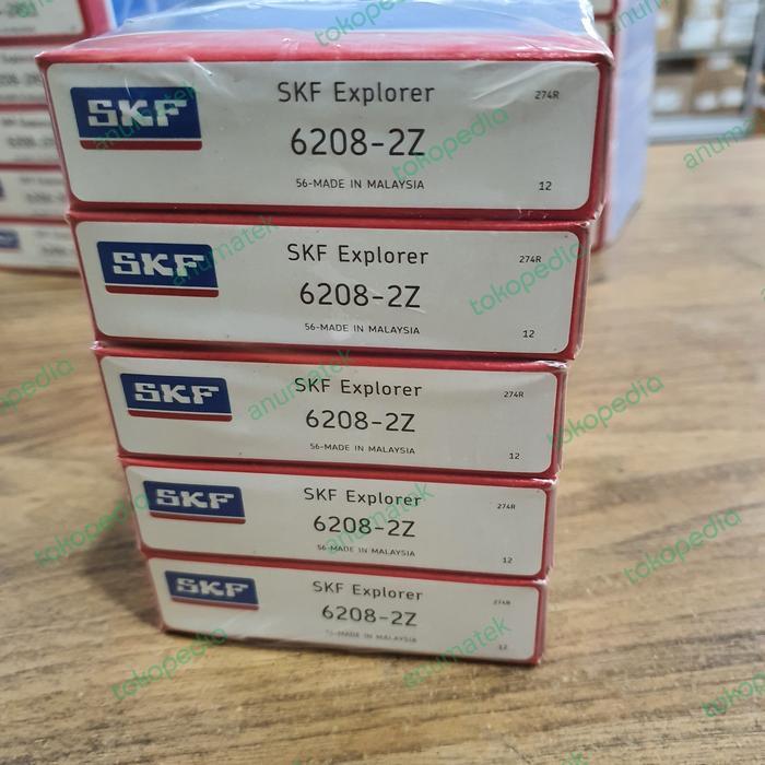 Bearing SKF 6208-2Z 6208 2Z 62082Z Made In Malaysia