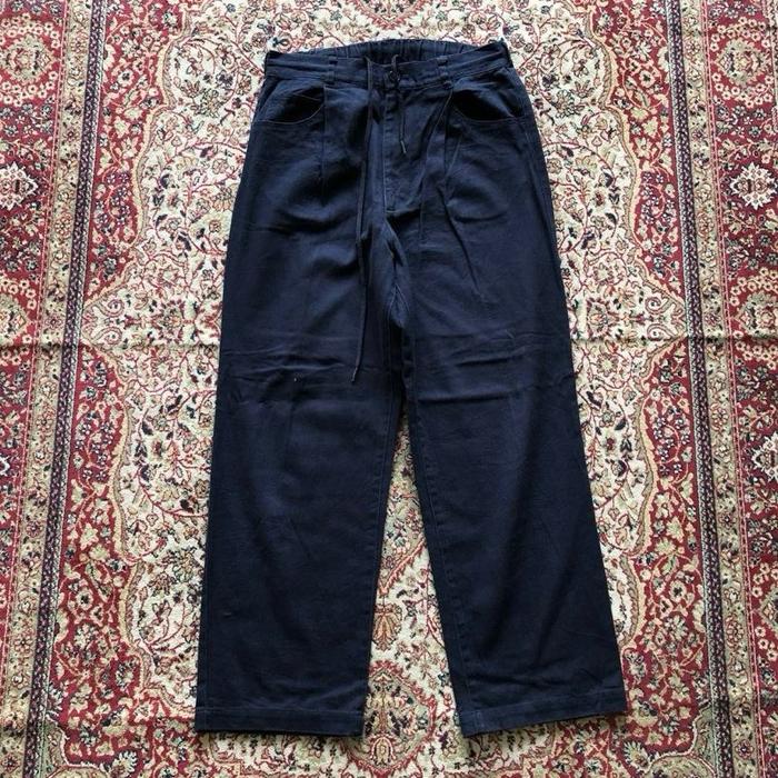 Celana Wego denim wide pants HF985