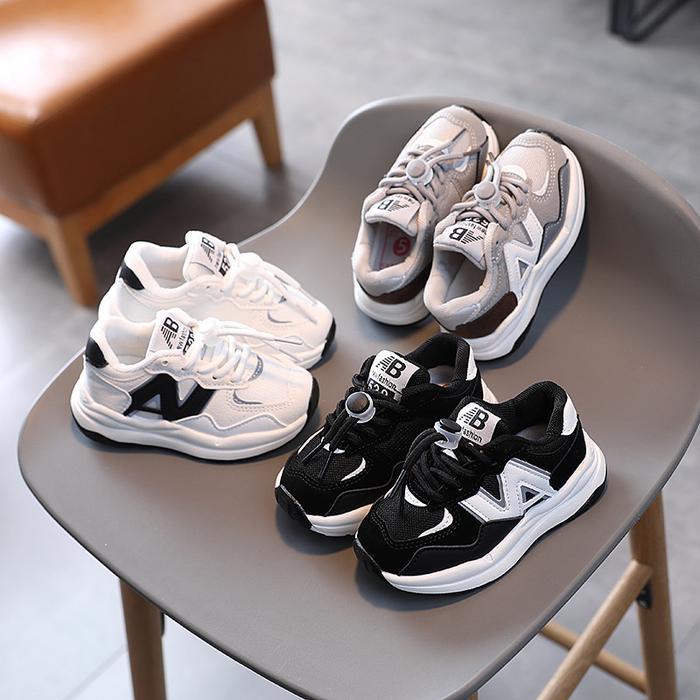 NEW NEWBSTORE SIZE 21-30 SEPATU SNEAKERS CASUAL ANAK BALITA LAKI-LAKI DAN PEREMPUAN IMPORT MOTIF ''N