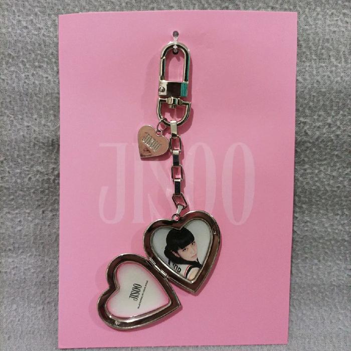 Official blackpink born pink world tour photo keyring & photocard - Jisoo