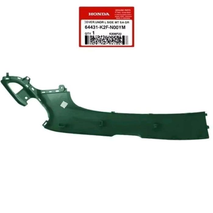 64431 K2F N00YM Cover under side Bawah Kiri Hijau Doff Honda Scoopy K2F