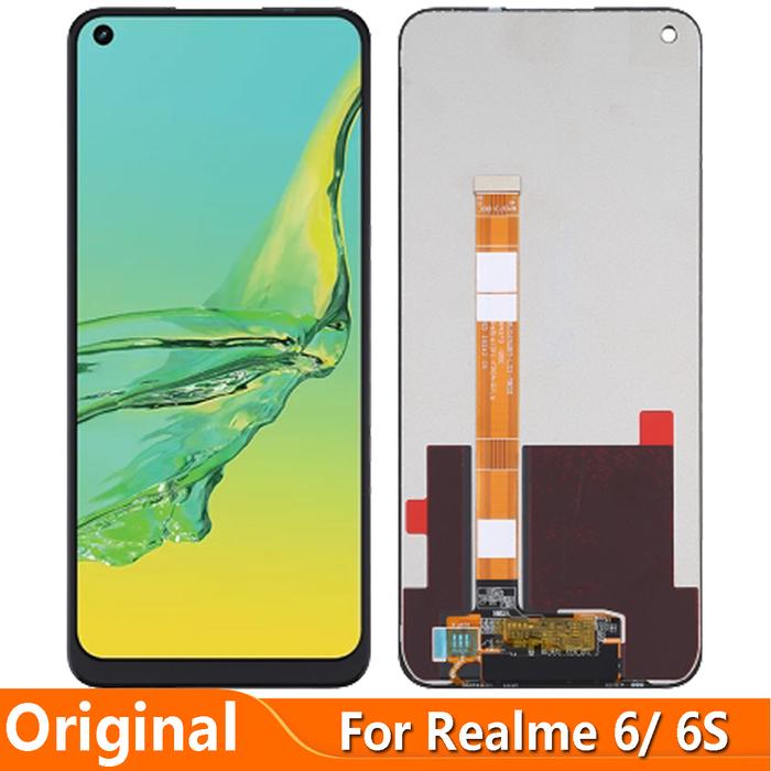 Original 6.5" For Realme 6S RMX2002 LCD Display Touch Screen