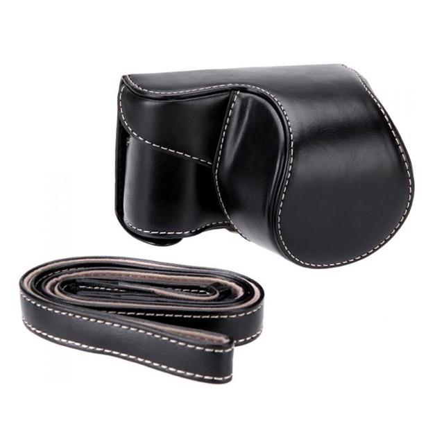 Leather case for Sony Alpha A5000/A5100