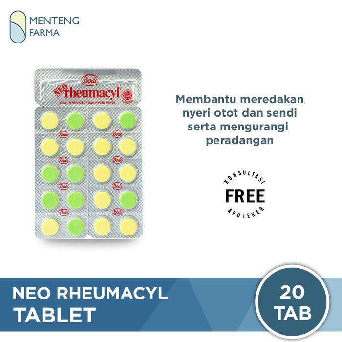 Neo Rheumacyl 20 Tablet - Obat Pereda Nyeri Otot
