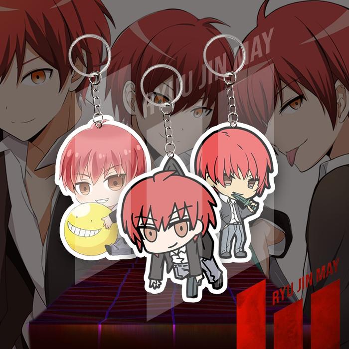 Gantungan Kunci / Keychain / Gantungan HP - Akabane Karma