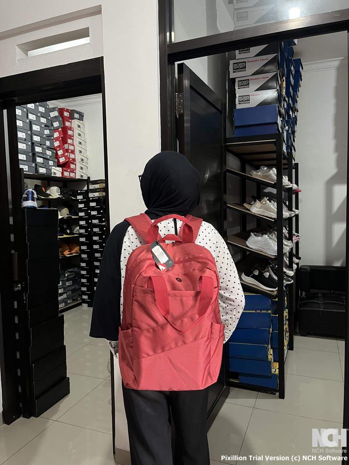 TAS RANSEL AIRWALK EIRA BACKPACK PINK WOMEN'S ORIGINAL AIWBP251102P