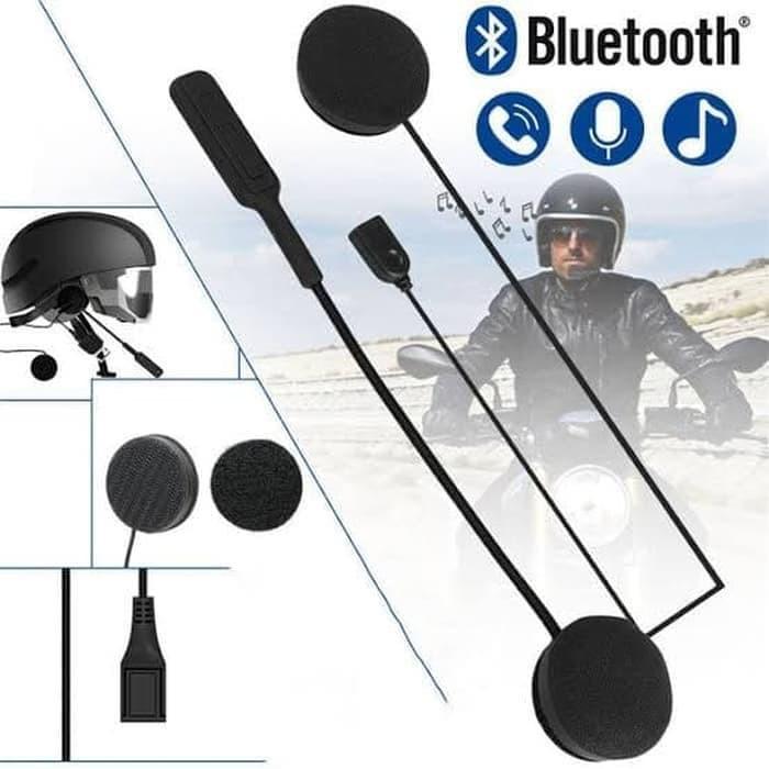 Headset Bluetooth Untuk Helm Motor Wireless  Type MH01 Wireless Bluetooth helmet by Headset