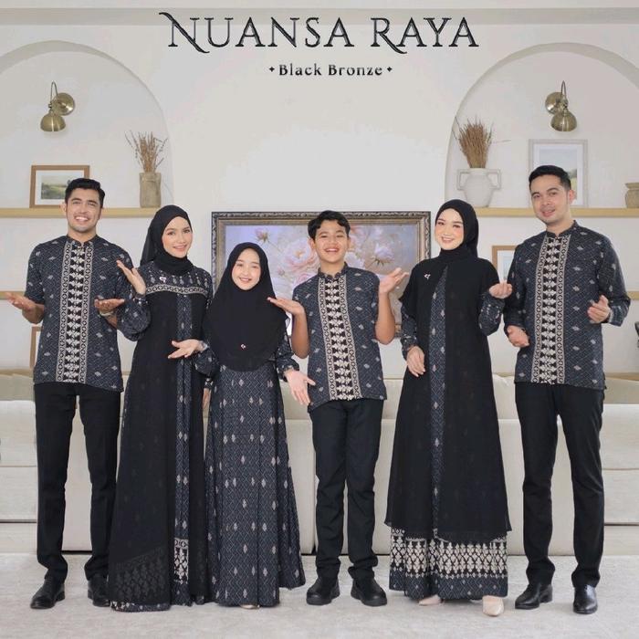 Sarimbit Nuansa Raya Salvina Hijab Gamis
