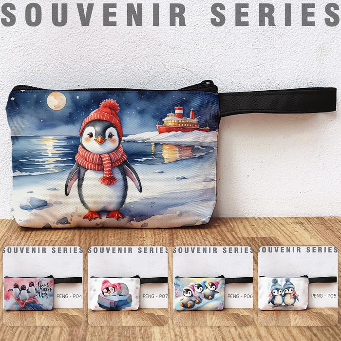 Pouch Souvenir Penguin Dompet Penguin