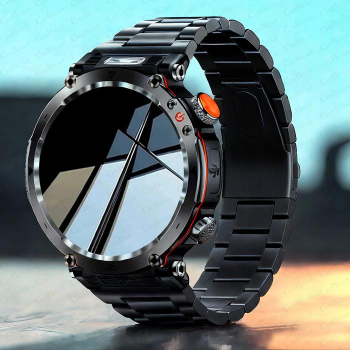 IMPORT HT30 SMART WATCH BLUETOOTH CALL MEN OUTDOOR SPORTS FITNESS COMPASS HEART RATE HEALTH MONITORI