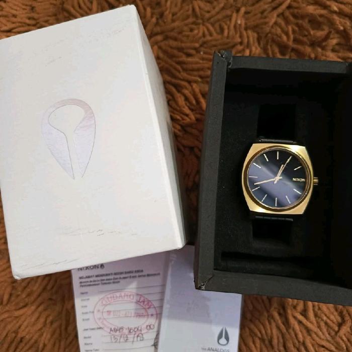 Jam Tangan Nixon Original - Tali Rantai Hitam